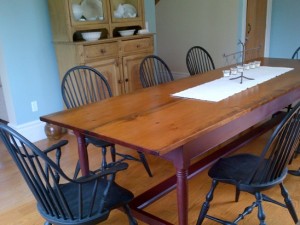 Harvest dining table